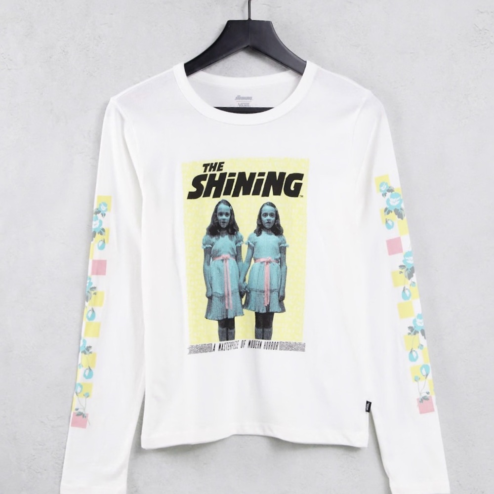 Vans off the wall X The Shining White Long Sleeve tee Medium
